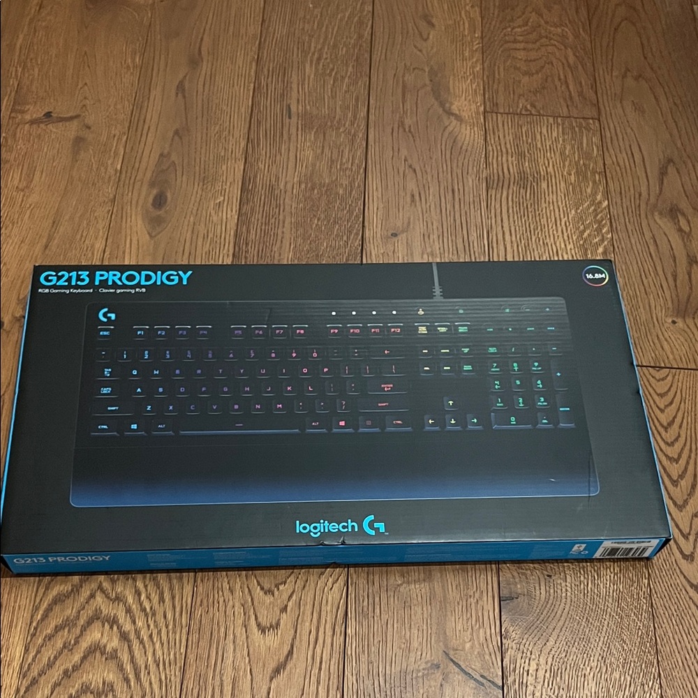 Logitech G213 Prodigy RGB Keyboard - Black